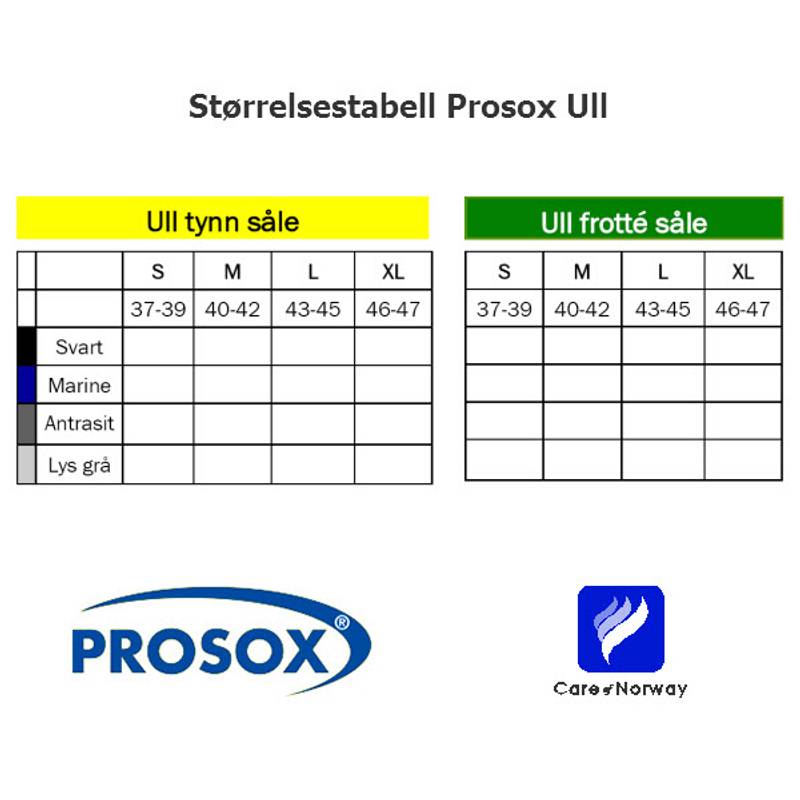 Prosox, ullsokker som ikke strammer