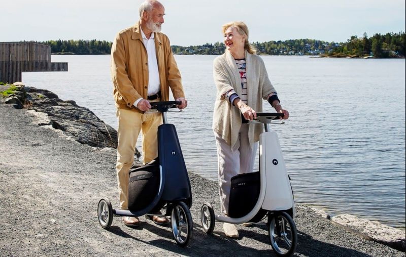Movu havblå med sete