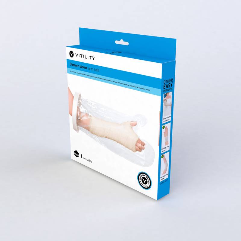 Vitility gipsovertrekk halv arm