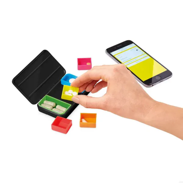 Vitility smart doseringseske med app, svart